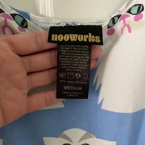 Nooworks Grumpy Cat Vacation Dress *Flaws* - Picture 3 of 7